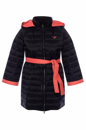 Quilted jacket with logo, zdjęcie 1 Quilted jacket with logo od Emporio Armani